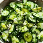 10-Minute Cucumber Avocado Salad