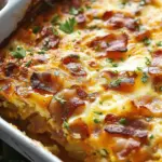 Bacon, Potato, and Egg Casserole
