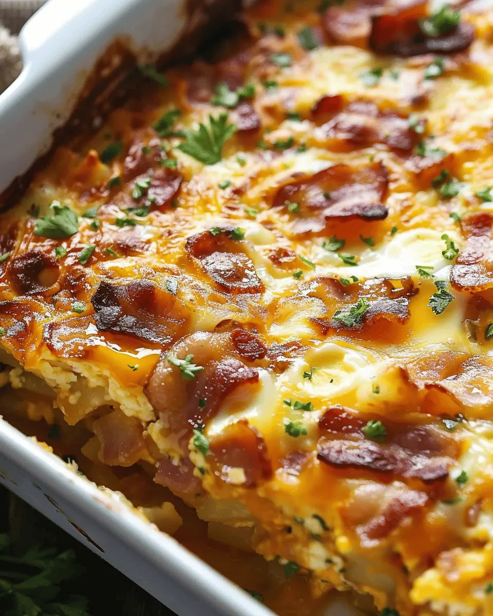 Bacon, Potato, and Egg Casserole: The Best Comfort Dish Ever