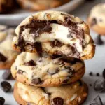 Cheesecake Stuffed Chocolate Chip Cookies