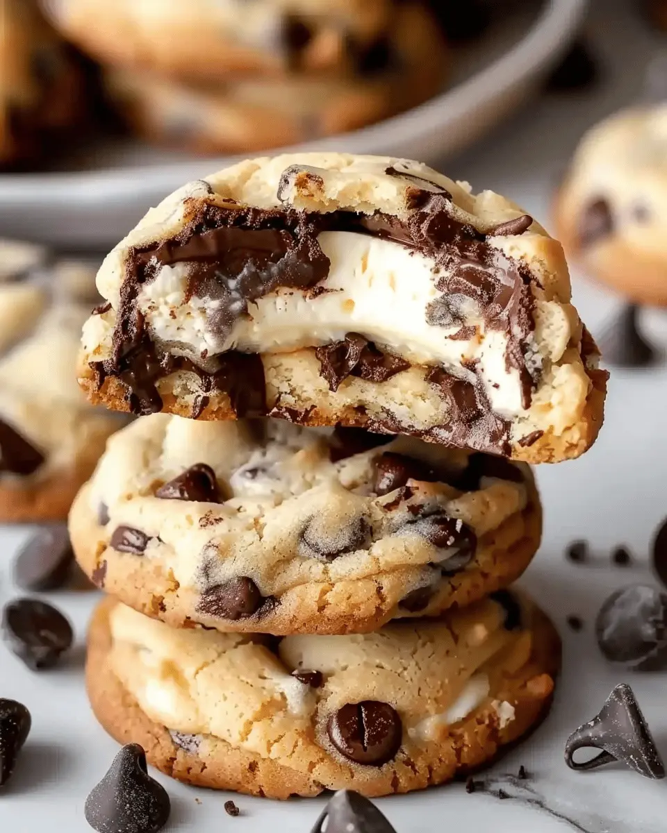Cheesecake Stuffed Chocolate Chip Cookies: An Indulgent Treat for Everyone
