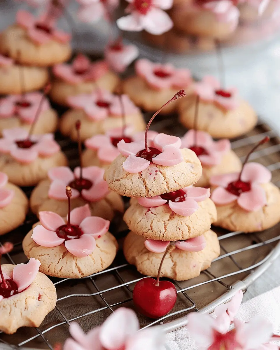 Cherry Blossom Cookies Recipe: Easy Delight for Your Sweet Tooth