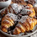 Chocolate Croissant Breakfast Bake