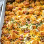 Cracked Out Tater Tot Breakfast Casserole