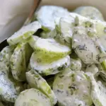Creamy Cucumber Salad