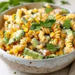 Creamy Street Corn Pasta Salad