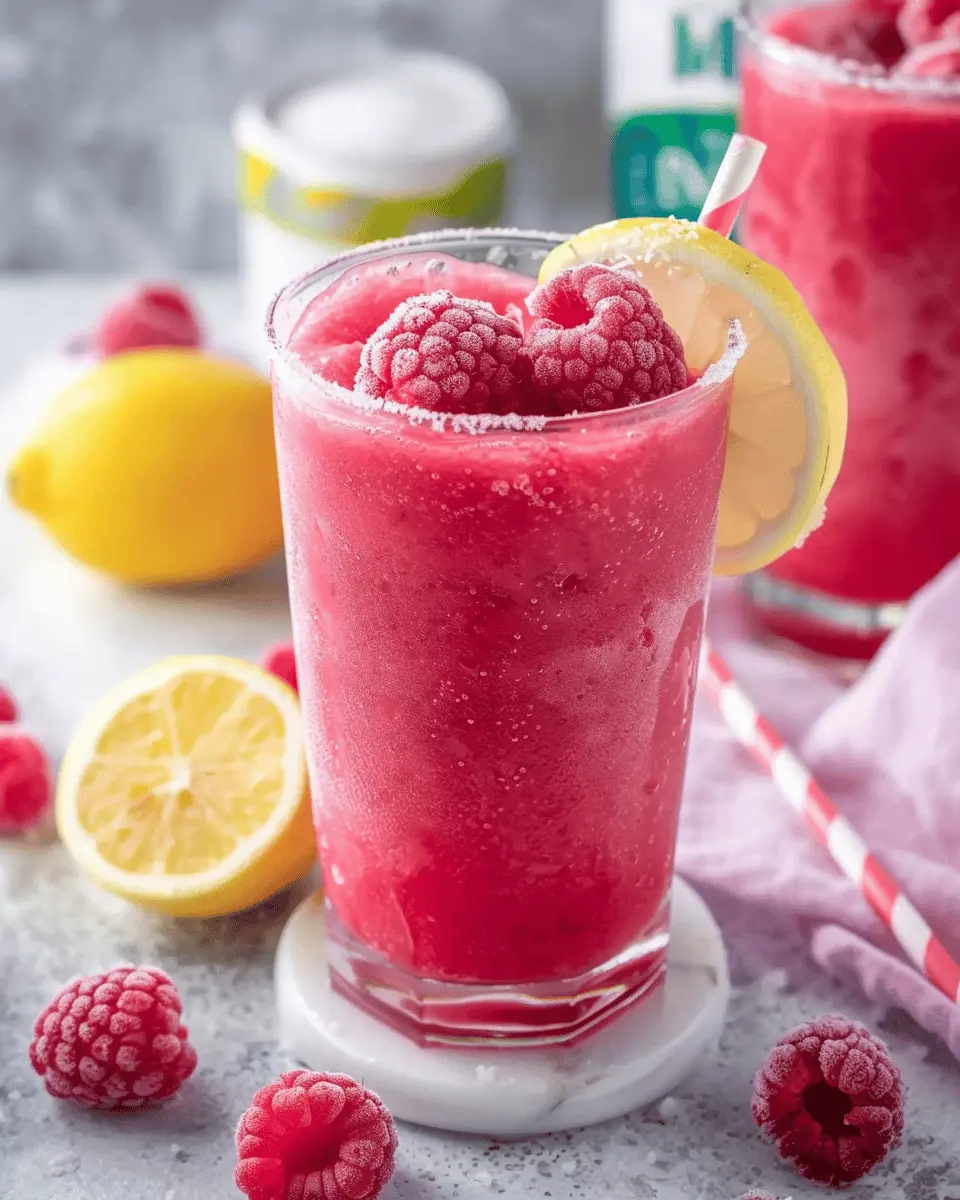 Frozen Raspberry Lemonade: The Best Refreshing Treat for Summer