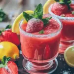 Frozen Strawberry Lemonade