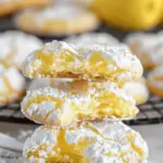 Lemon Crinkle Cookie