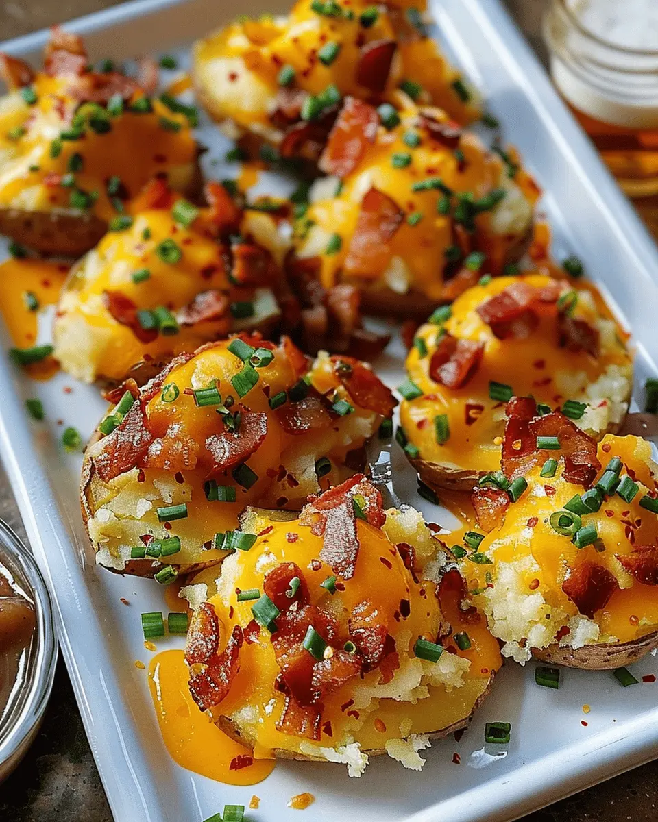 Loaded Smashed Potatoes with Turkey Bacon: The Perfect Comfort Dish
