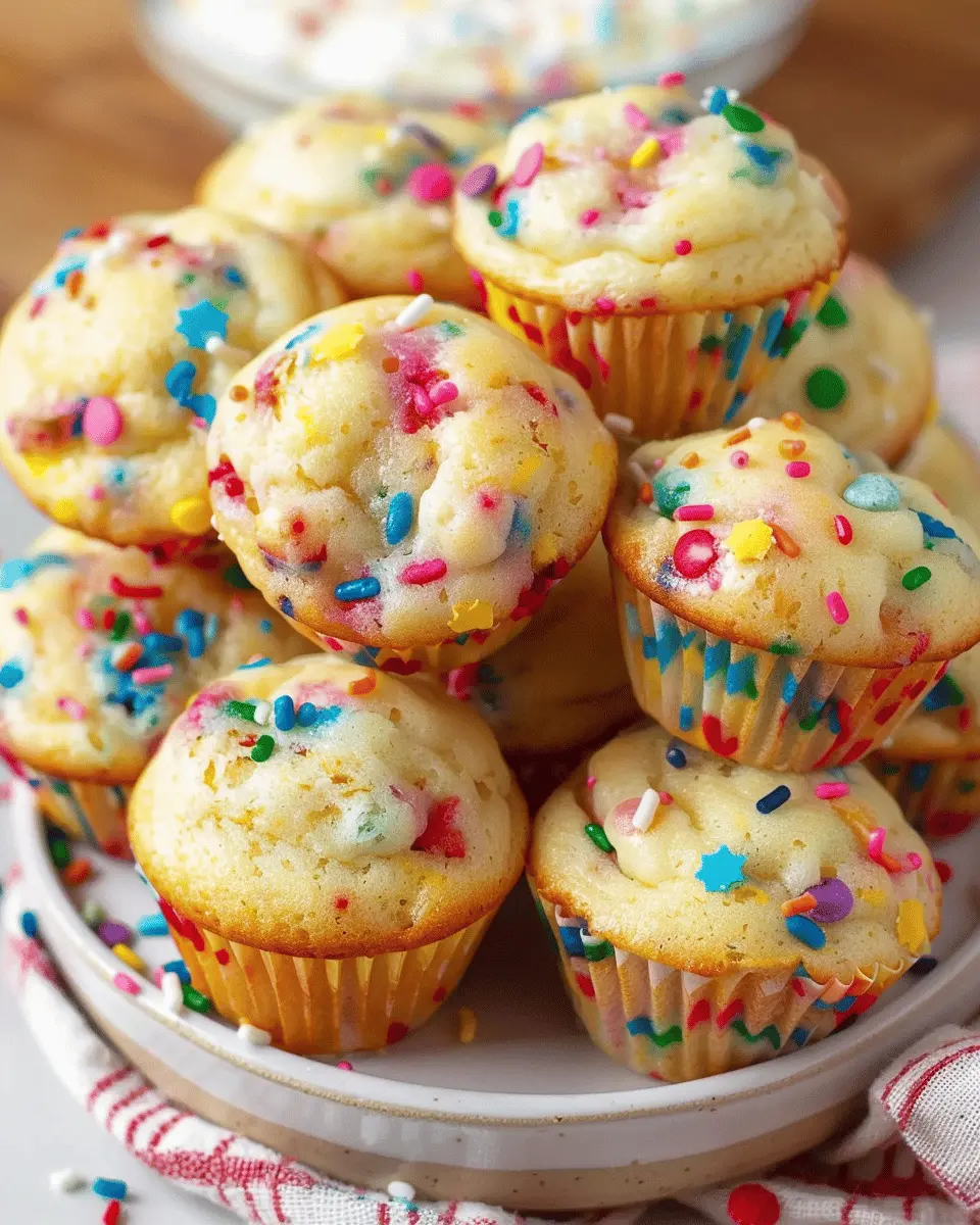Mini Funfetti Yogurt Muffins: The Best Joyful Treat for All