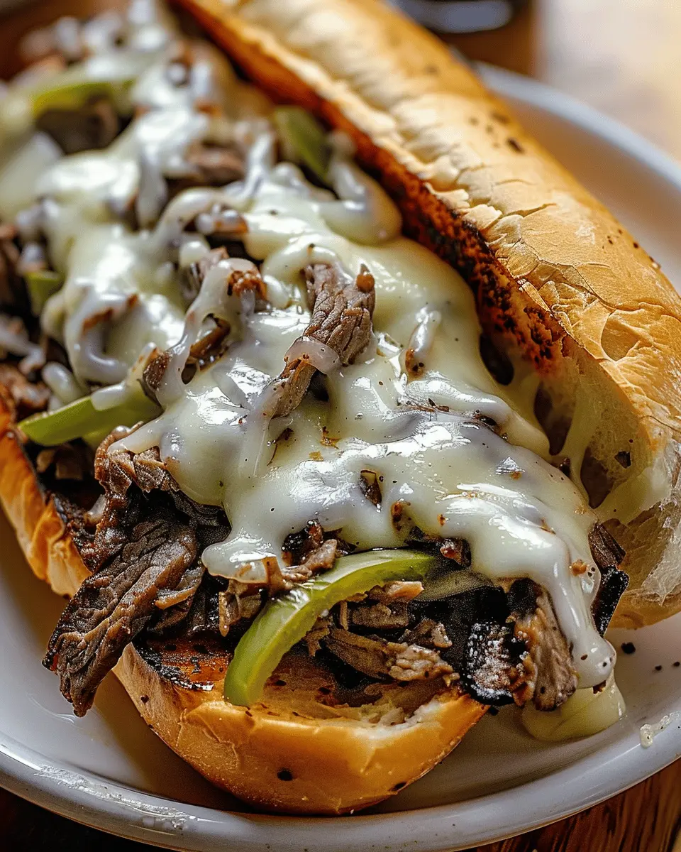 Philly Cheese Steak Made Easy with Turkey Bacon and Beef