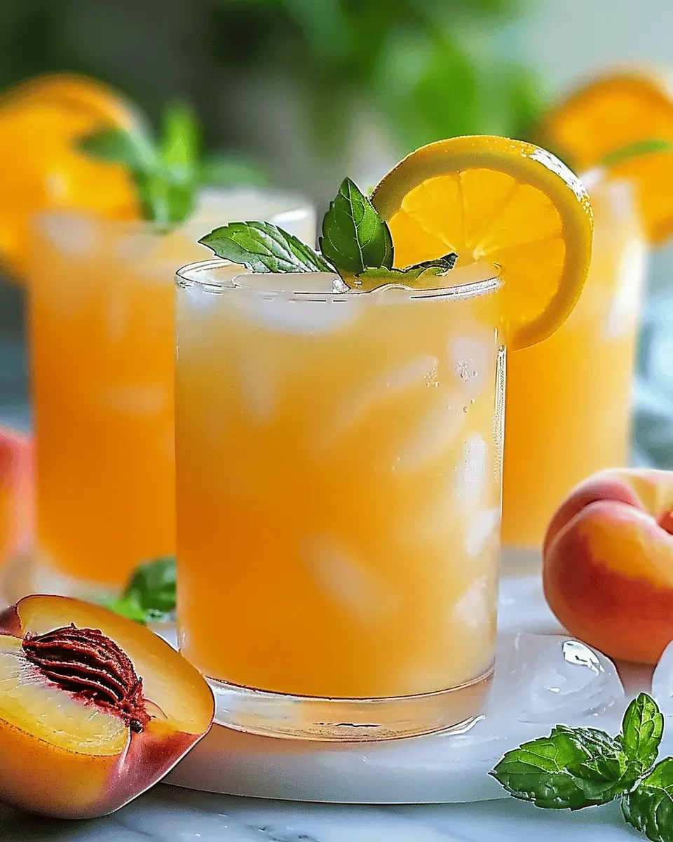 Refreshing Peach Lemonade: Easy Recipe for a Summer Delight