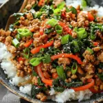 Savory Asian-Style Ground Chicken Stir-Fry