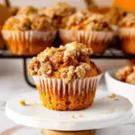 Small Batch Apple Pumpkin Streusel Muffins