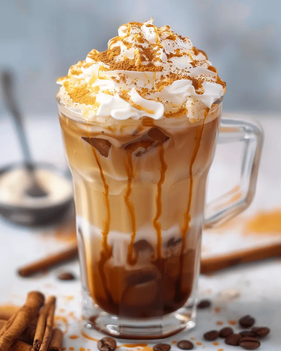 Starbucks-Style Iced Cinnamon Dolce Latte Made Easy at Home