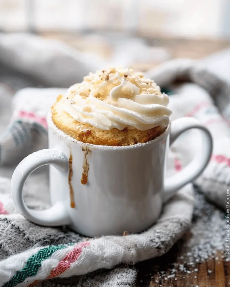 Vanilla Mug Cake: Easy Recipe for a Quick Indulgent Treat