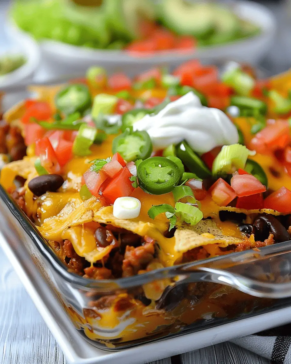 Walking Taco Casserole: Easy Comfort Food with Turkey Bacon
