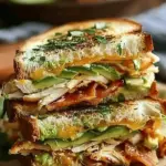 Chicken Avocado Melt Sandwich