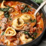 Italian Sausage Tortellini Soup