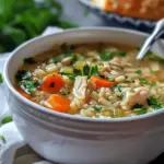Crockpot Chicken and Rice Soup