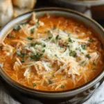 Crockpot Chicken Parmesan Soup