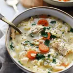 Crockpot Chicken and Rice Soup