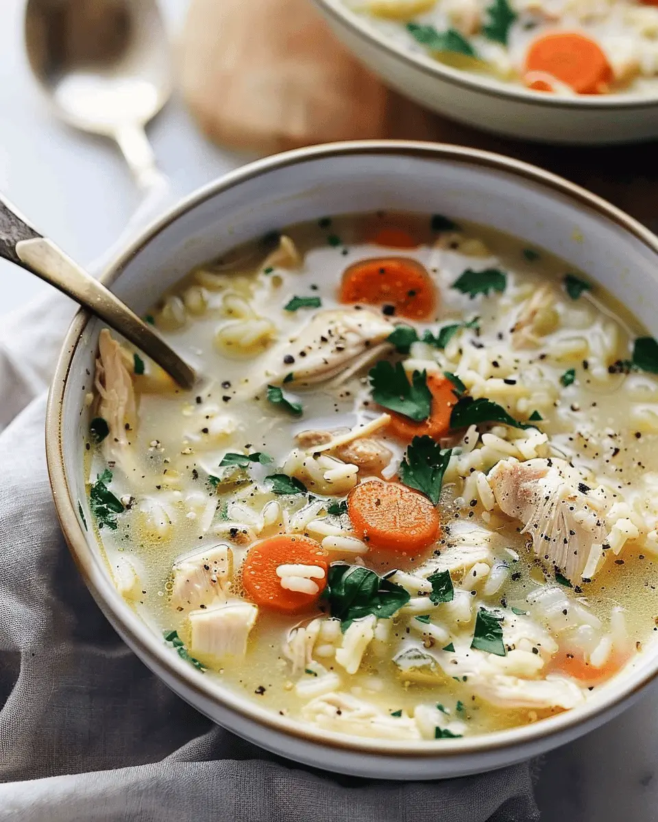 Crockpot Chicken and Rice Soup: Easy Comfort for Cozy Nights