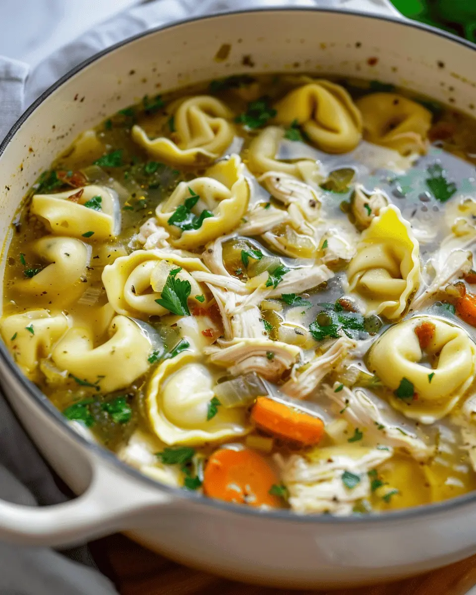Chicken Tortellini Soup Recipe: Easy Comfort Food for Cozy Nights