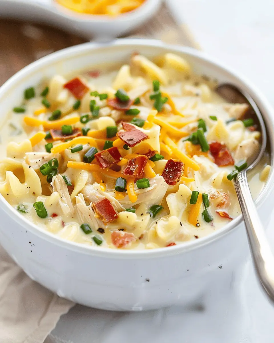 Easy Creamy Chicken Noodle Soup: A Cozy Comfort Dish for All