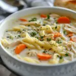 Easy Creamy Chicken Noodle Soup