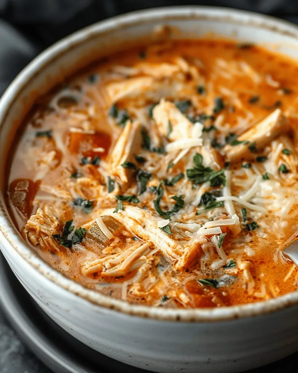 Crockpot Chicken Parmesan Soup: A Cozy and Easy Delight