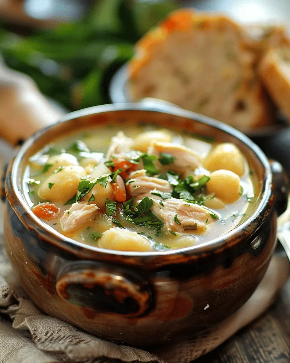 Crockpot Chicken Gnocchi Soup: Easy Comfort Food Delight