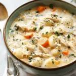 Crockpot Chicken Gnocchi Soup