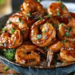 Honey Garlic Shrimp Bowls