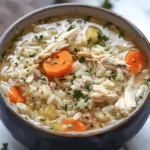 Crockpot Chicken and Rice Soup