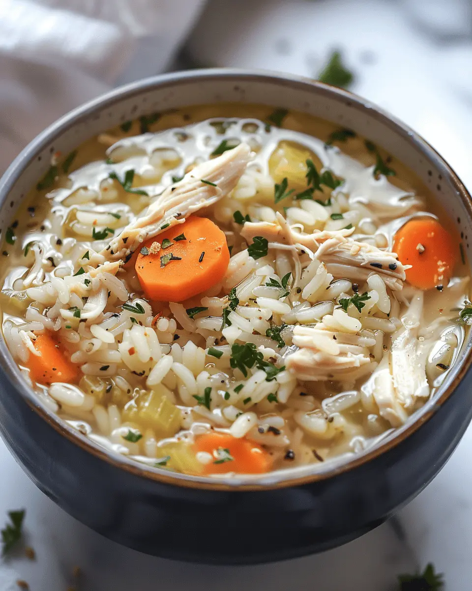 Crockpot Chicken and Rice Soup: Easy Comfort for Busy Days