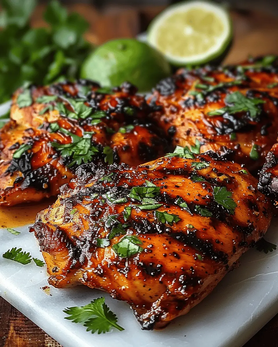 juicy spicy grilled cuban chicken for a flavor-packed feast