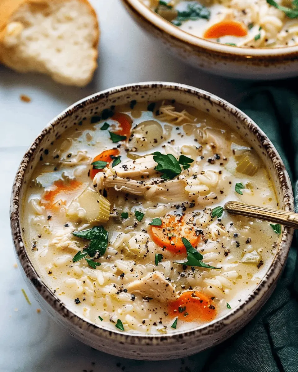 Crockpot Chicken and Rice Soup: Easy Comfort Food Delight