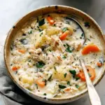 Crockpot Chicken and Rice Soup
