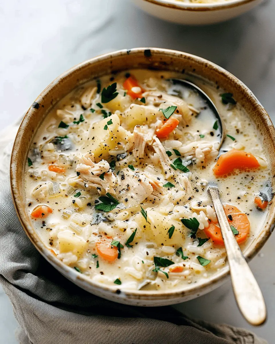 Crockpot Chicken and Rice Soup: Easy Comfort in Every Bowl
