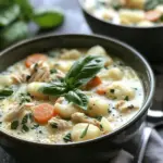 Crockpot Chicken Gnocchi Soup