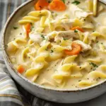 Easy Creamy Chicken Noodle Soup