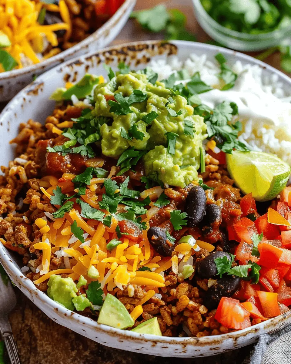 Perfect Your Taco Rice Bowl Tonight with Turkey Bacon Delight