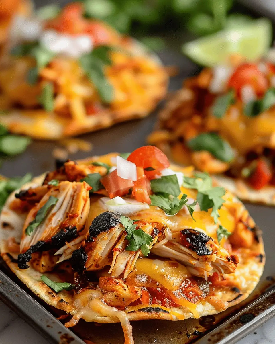 Mexican Rotisserie Chicken Tostadas: Easy, Flavorful Weeknight Meal