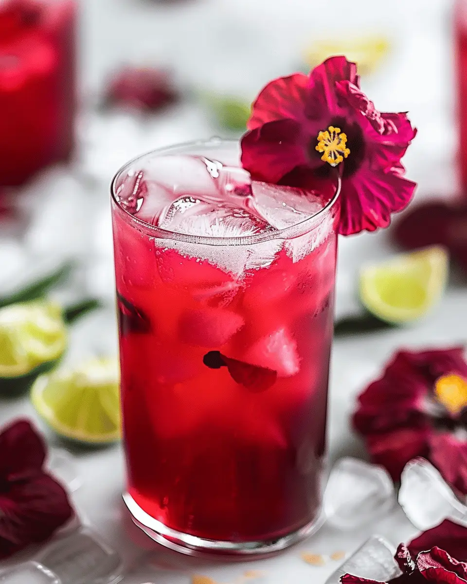 Hibiscus Iced Tea Cooler: The Refreshing Summer Drink You Need