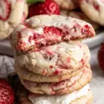 Strawberry Cheesecake Cookies