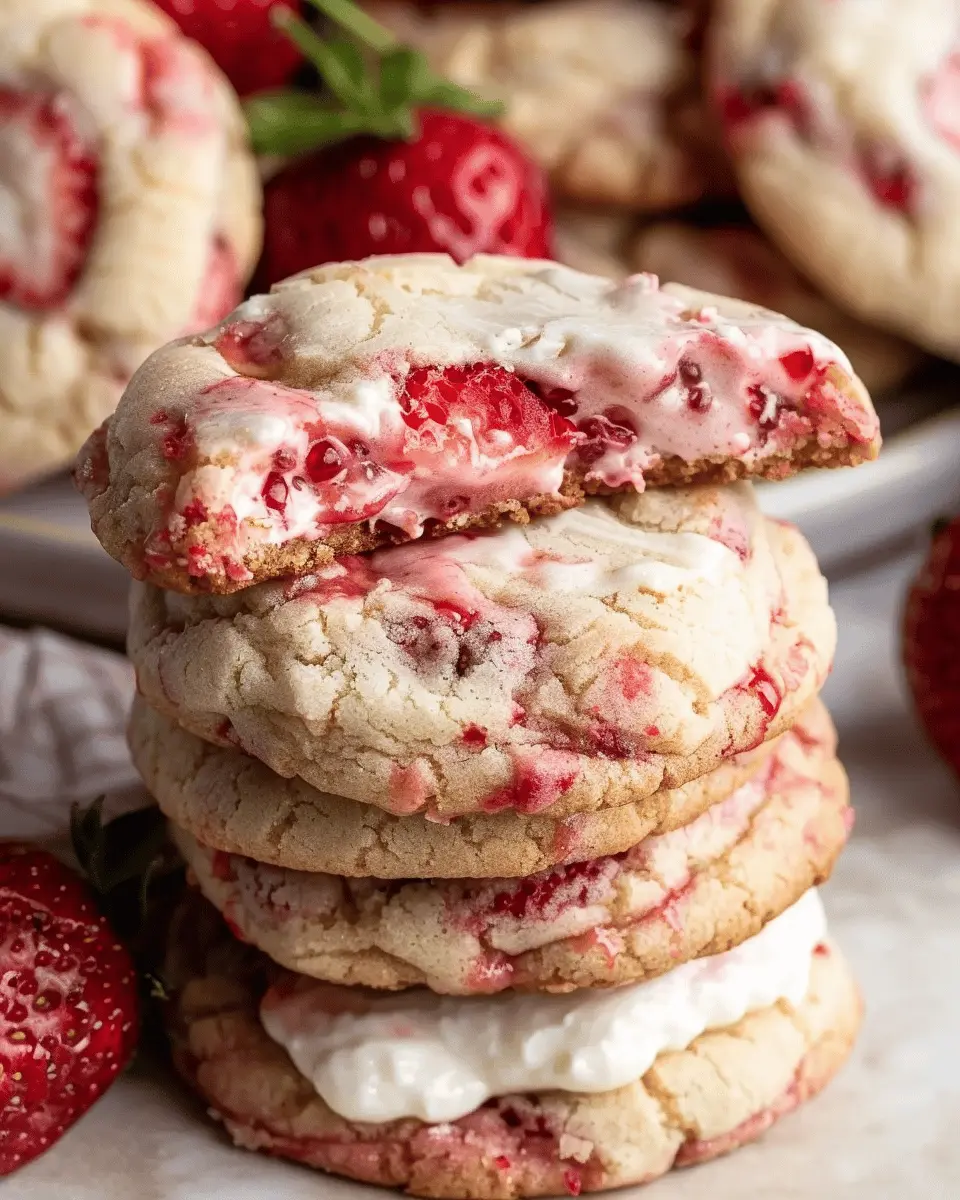 Strawberry Cheesecake Cookies: Indulgent Treat for Home Bakers