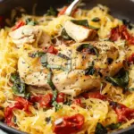 Tuscan Chicken and Spaghetti Squash Recipe