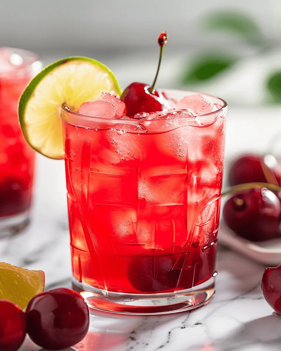 Cherry Limeade Bliss: Refreshing, Easy Recipe for Summer Sips